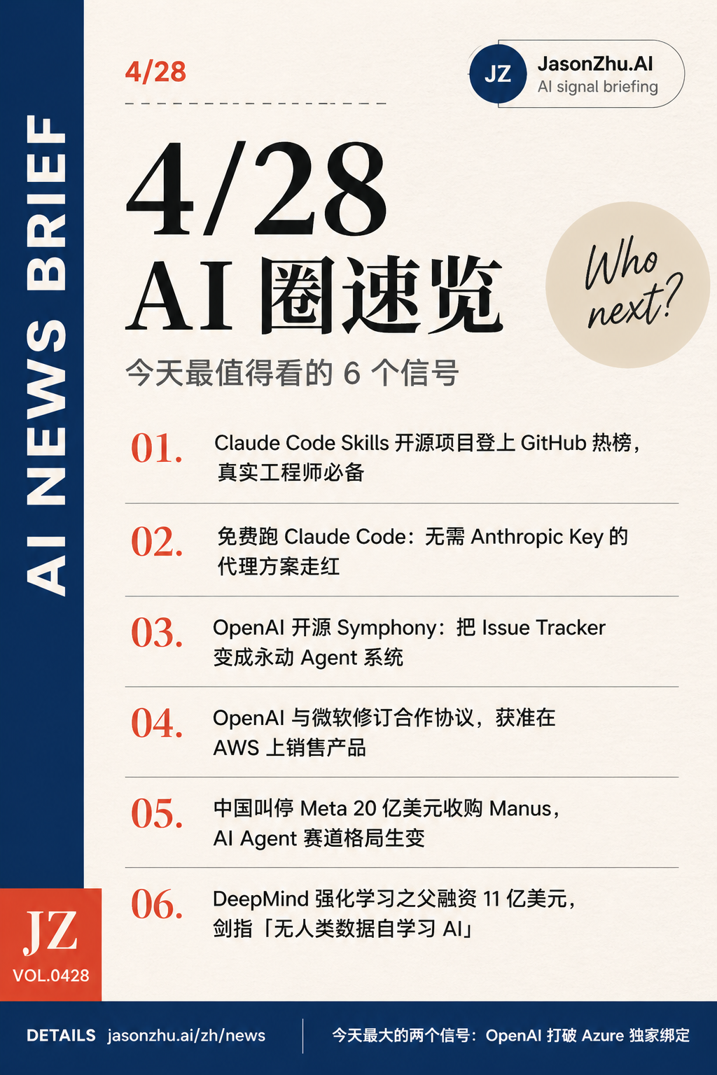 AI 快讯 · 4月28日