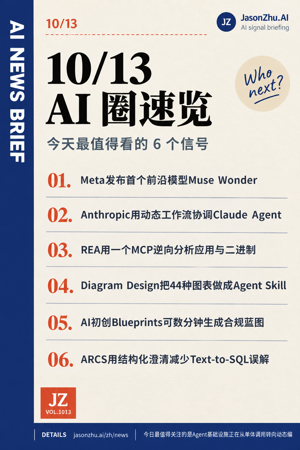 AI 快讯 · 10月13日